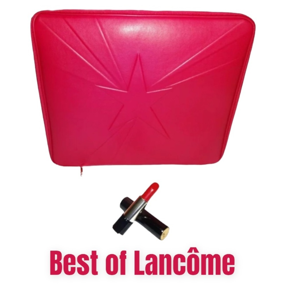 2 Pieces Lancôme Lipstick 💄+ Train Case Full Size L’Absolu Lipstick Caprice NEW
